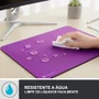 Mouse Pad Topget Procontrol Antiderrapante Gamer 22x18 Cm - Azul Escuro