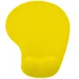 Mouse Pad Ergonômico Com Apoio De Punho Topget - Amarelo
