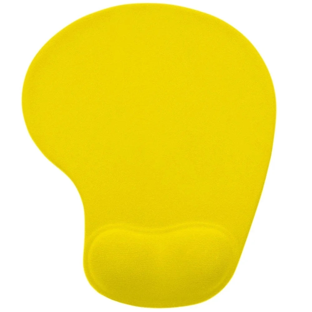 Mouse Pad Ergonômico Com Apoio De Punho Topget - Amarelo Mouse Pad Ergonômico Com Apoio De Punho Topget - Amarelo