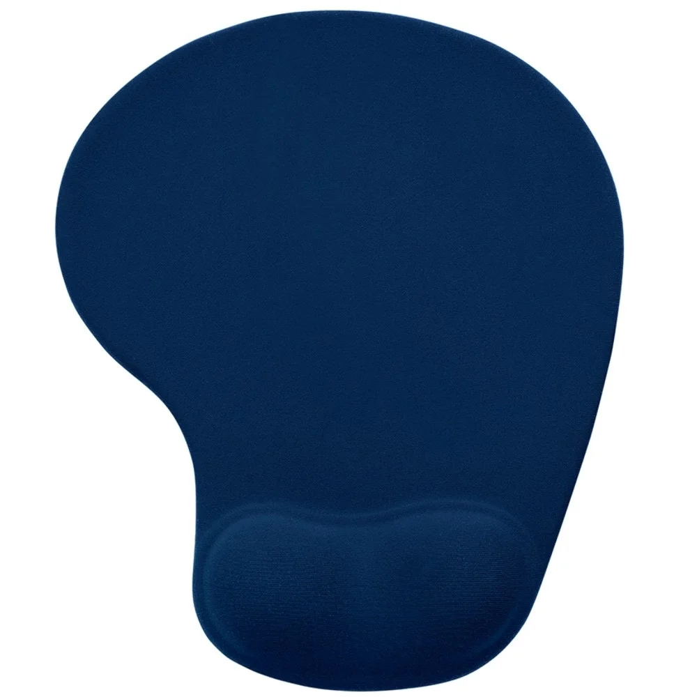 Mouse Pad Ergonômico Com Apoio De Punho Topget - Azul Marinho Mouse Pad Ergonômico Com Apoio De Punho Topget - Azul Marinho