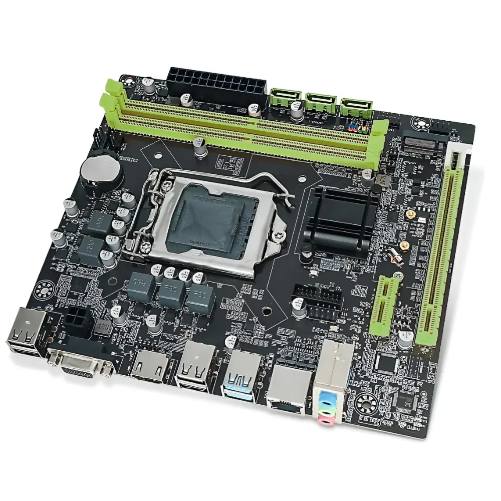 Placa Mãe H110  Ddr4  Sexta A Nona Geracao Rede 1000 Nvme 6