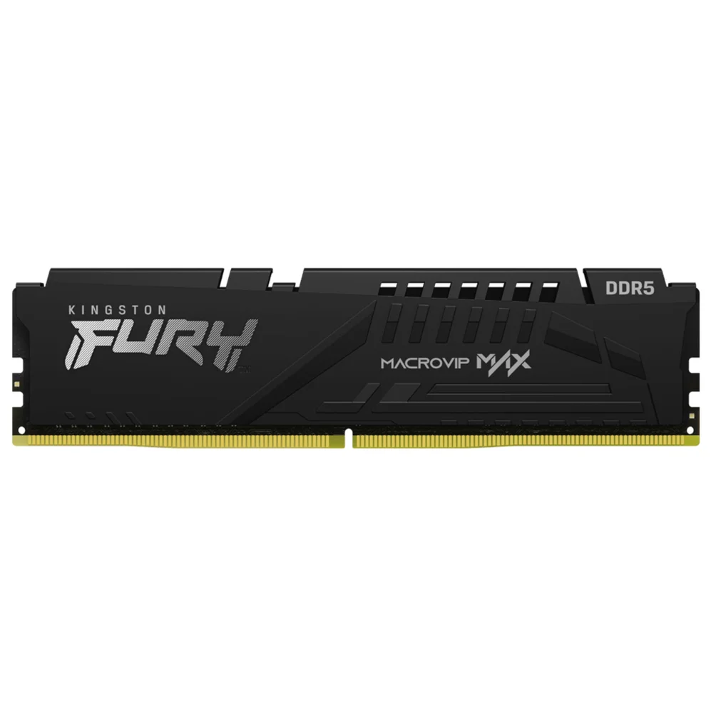 Memória 16gb Ddr5 6000mhz Macrovip Max By Kingston Fury, Black - Kf560c36bbe2-16cllb