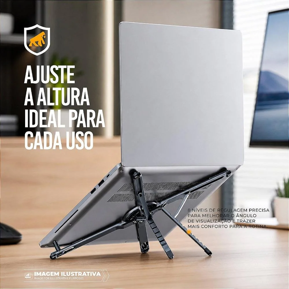 Imagem 2 de 5 do produto Suporte Hydra Para Celular, Tablet E Notebook - Gshield