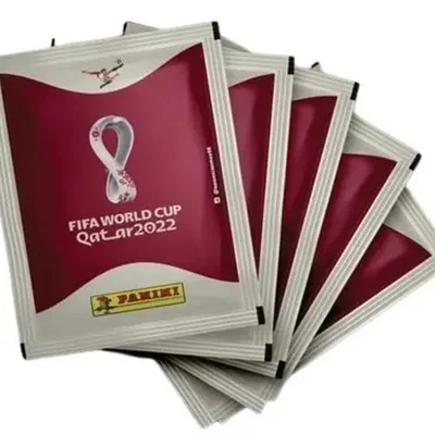 Kit 10 Envelopes de Figurinhass de Figurinhas 50 Figurinhas Sortidas Copa Do Mundo Fifa 2022