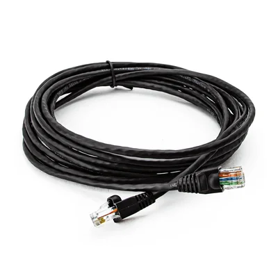 Cabo De Rede Nexans Cat5e Montado Preto - 305 Metros