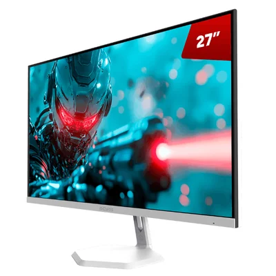 Monitor Gamer PCyes O-creed O27f 27" Flat Fhd Ips 180hz 1ms HDMI/dp Freesync White Ghost Pmgo27f180wg