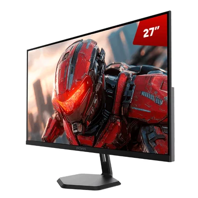 Monitor Gamer PCyes O-creed O27fq 27" Flat Qhd Ips 180hz 1ms HDMI/vga Freesync Black Vulcan Pmgo27fq180bv