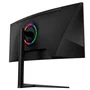 Monitor Gamer PCyes Z-max Z34c 34" Curvo Wqhd 165hz 1ms HDMI/dp/has Speaker Freesync Black Vulcan Pmgz34c165bv