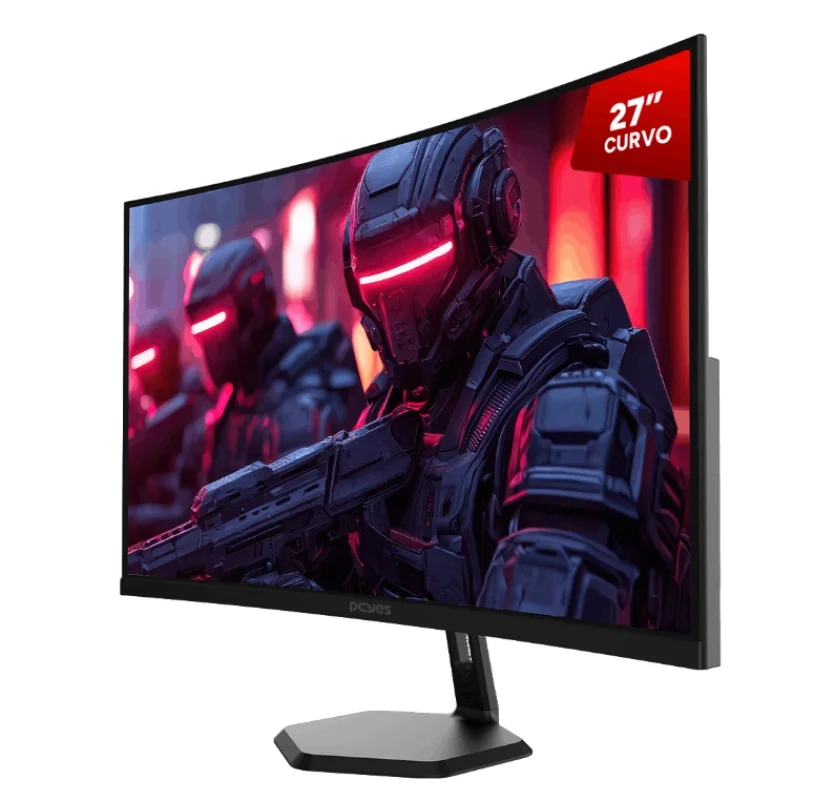 Monitor Gamer PCyes O-creed O27cq 27" Curvo Qhd Va 180hz 1ms HDMI/vga Freesync Black Vulcan Pmgo27cq180bv Monitor Gamer PCyes O-creed O27cq 27" Curvo Qhd Va 180hz 1ms HDMI/vga Freesync Black Vulcan Pmgo27cq180bv