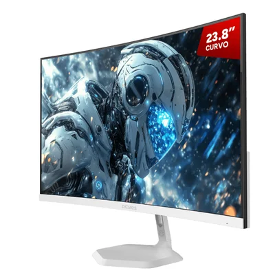 Monitor Gamer PCyes O-creed O23c 23.8" Curvo Fhd Va 180hz 1ms HDMI/dp Freesync White Ghost Pmgo23c180wg