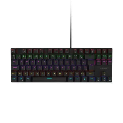 Teclado Mecânico 75% Vinik Anihi Tkl - Switch Red - LED Rainbow ? Anihi75rd