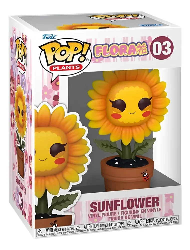 Imagem 2 de 3 do produto Funko Pop Plants Girassol 03 Sunflower Flora