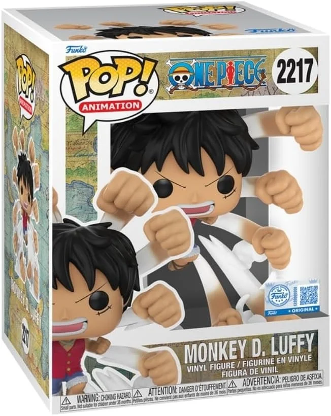Imagem 2 de 3 do produto Funko Pop Anime Monkey D. Luffy 2217 Gomu Gomu No Gatling One Piece
