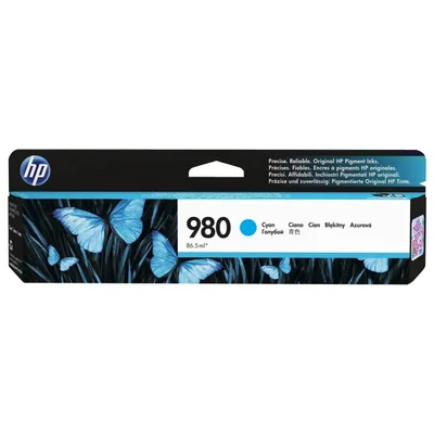 Cartucho De Tinta Hp 980 Azul D8j07a Ax585z X555dn X555xh X585dn X585f