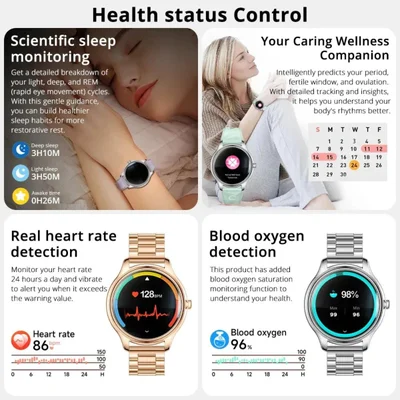 Relógio Smartwatch Corpo De 7,9 Mm, Tela AmoLED De 1,32 " — foto 2