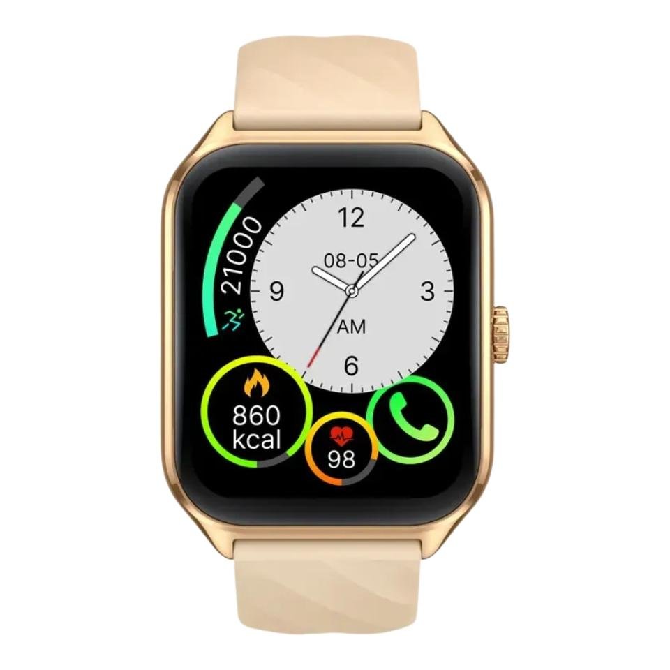 Relógio Zeblaze Gts 4 Chamada De Voz  Inteligente 1.94 ''hd AmoLED Display - Dourado