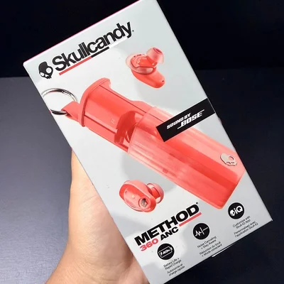 Fones De Ouvido Sem Fio Skullcandy Method 360 Anc Vermelho — foto 4