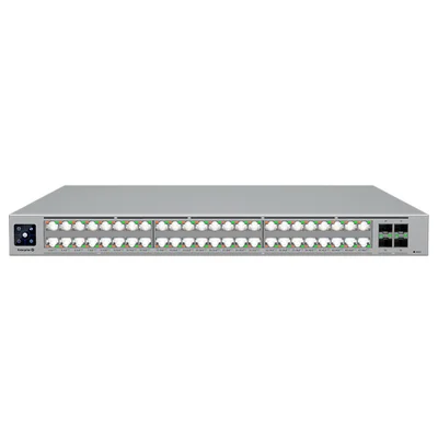 Switch Ubiquiti Gerenciável L3 48 Portas Sendo 16 2.5 E 32 De 10gbe + 04 Sfp28 De 25gb-ecs-48-poe-br