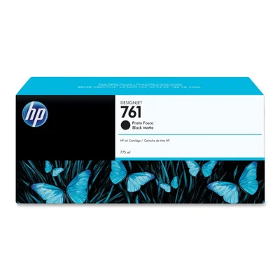 Cartucho De Tinta Hp 761 Preto Fosco Cm997a | Hp Designjet T7100 T7200