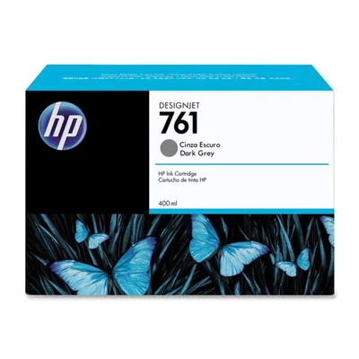 Cartucho De Tinta Hp 761 Cinza Escuro Cm996a | Hp Designjet T7100 T7200