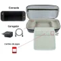 Case Para Nintendo Switch 2 OLED V2 V1 C/ Espaço Carregador