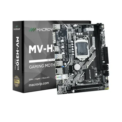 Placa Mae Intel 1151 Mv-h310v2 M.2 2xDDR4 HDMI/vga  Mv-h310v2 Macrovip