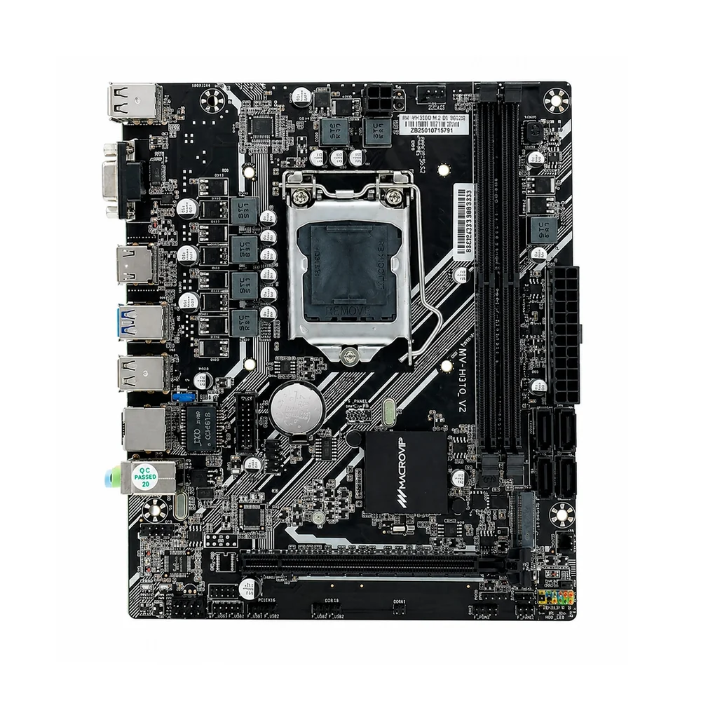 Imagem 2 de 4 do produto Placa Mae Intel 1151 Mv-h310v2 M.2 2xDDR4 9 Ger HDMI/vga Mv-h310v2 Macrovip