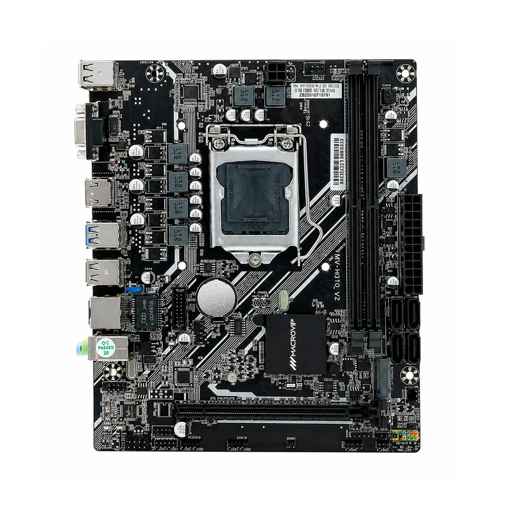 Placa Mae Intel 1151 Mv-h310v2 M.2 2xDDR4 HDMI/vga  Mv-h310v2 Macrovip 6