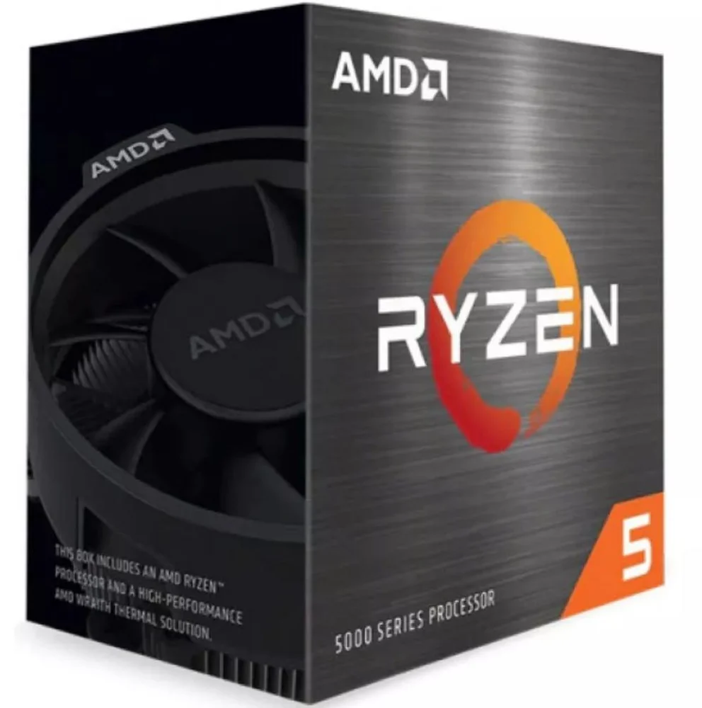 Processador Amd Ryzen 5 5500 3.6ghz Cache 16mb Am4 4.2ghz Max Turbo Sem Vídeo 4