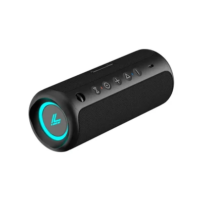 Caixa De Som Level Sound Lite 30w, Bluetooth, 12h De Duração Ipx7, RGB - Preta