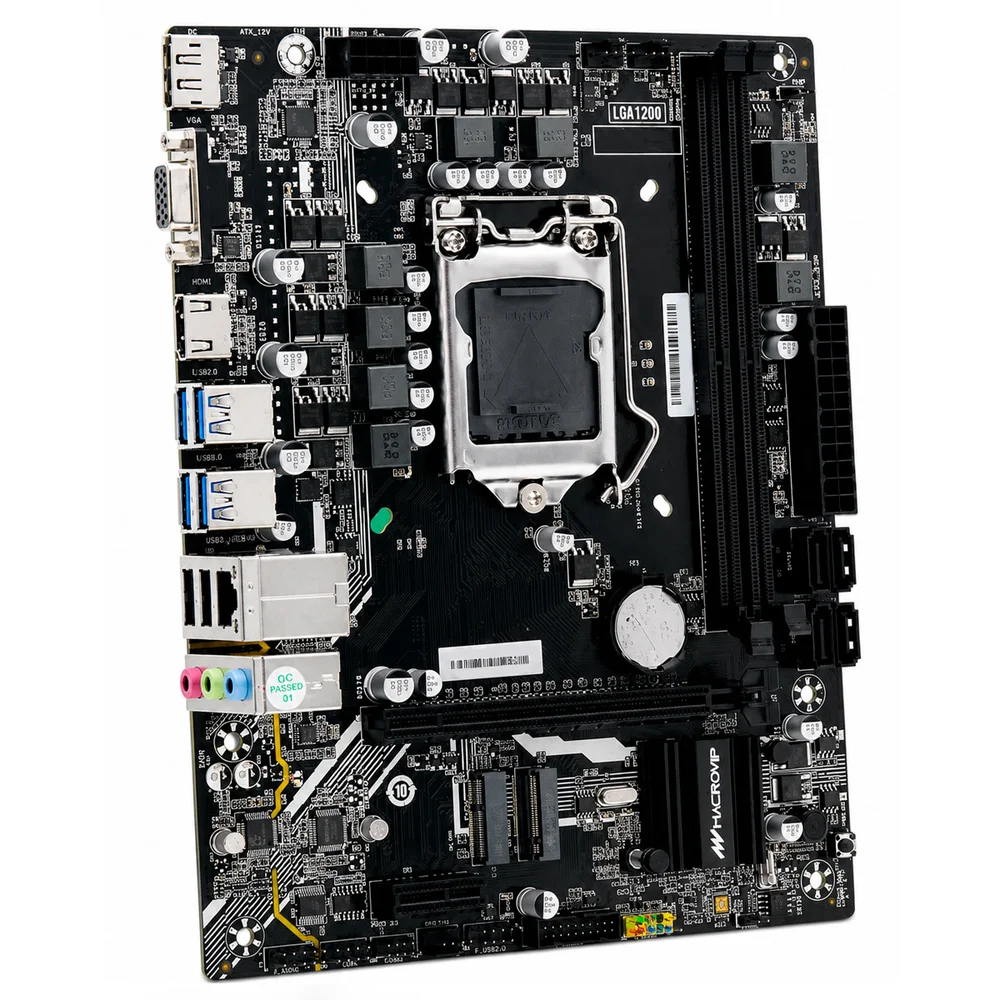 Imagem 4 de 4 do produto Placa Mãe 1200p Macrovip Mv-h510.v2 M.2 Dp HDMI Vga Ddr4