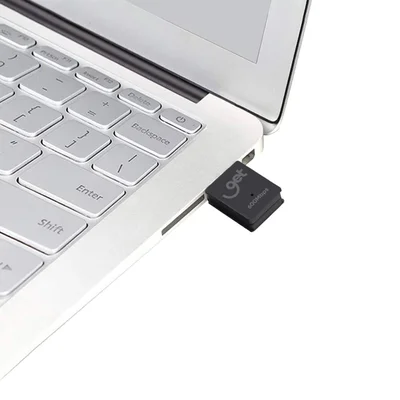 Adaptador Usb Sem Fio Wi-fi 2.4ghz E 5ghz 600mbps, 67444, Get — foto 3