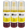 Kit 3x Tinta Colorida Amarelo T544 Digital Qualy Alto Rendimento L3250 L3210 L5290 L6171 70 Ml