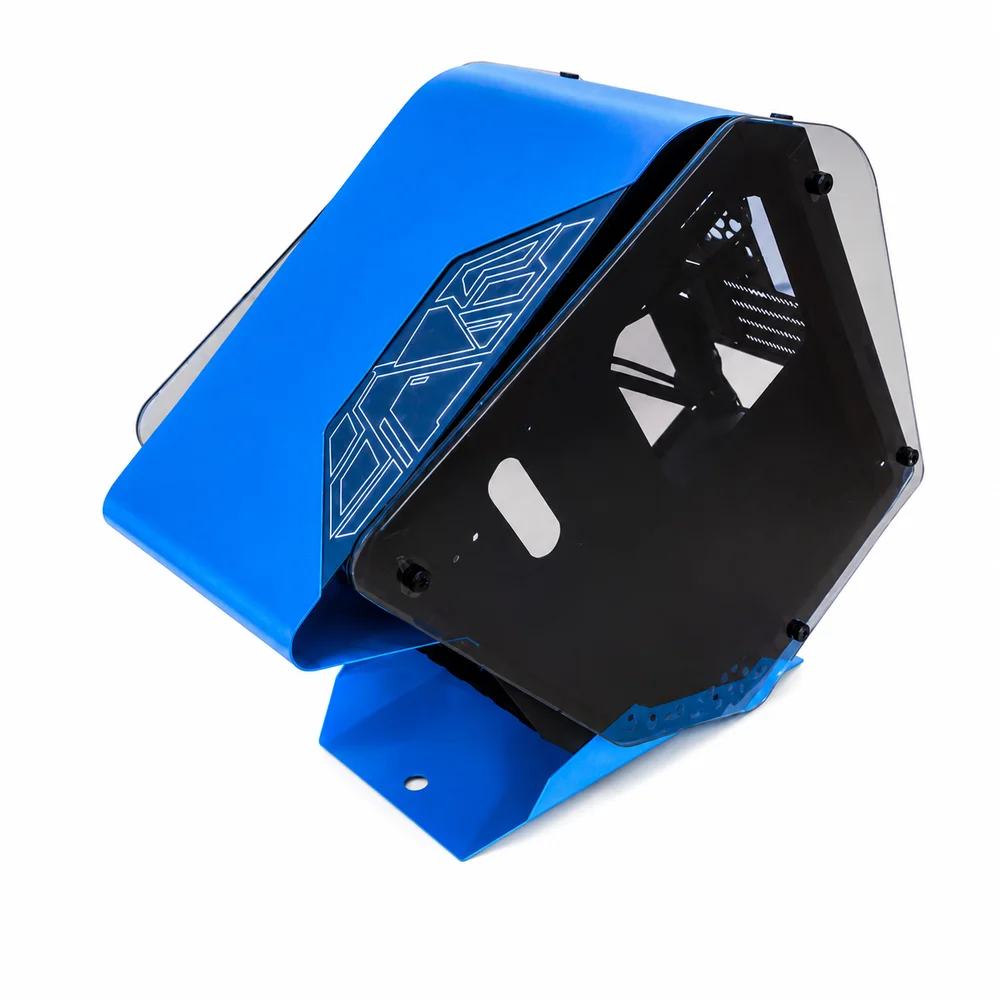 Gabinete Gamer Micro Atx Itx Vidro Temperado Duplo Usb 3.0 Suporte Watercooler 240mm Delta-faerie Dragon Gm