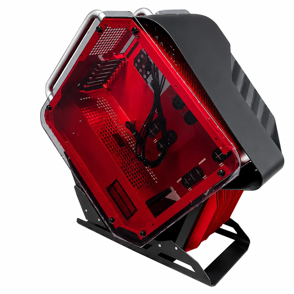Gabinete Gamer Atx Vidro Temperado Lateral Frontal Usb 3.0 PC Setup Delta-molten Core Ga