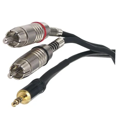Cabo P2 Estereo Para 2 Rca Santo Angelo - 55 Metros