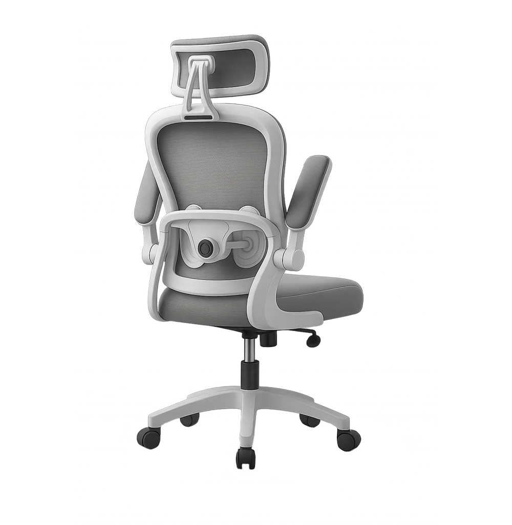 Cadeiras Escritório Ergonômica C7 Neo Smart Office - Branco