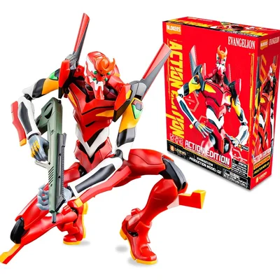 Blokees Evangelion Unidade 02 Eva Model Kit Articulado Production Model-02