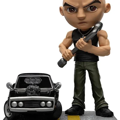Estátua Dominic Toretto Velozes E Furiosos Minico Iron Studios