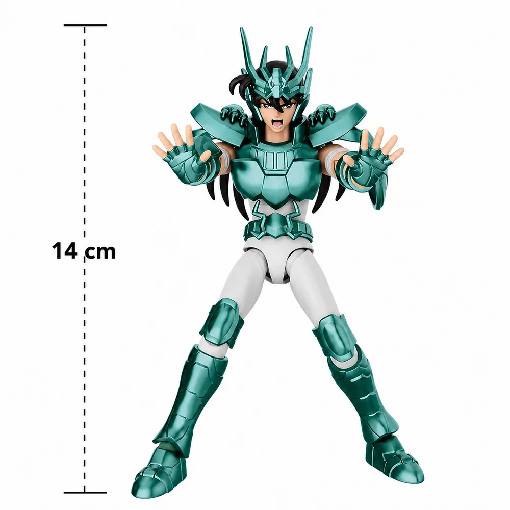 Imagem 3 de 5 do produto Saint Seiya Blokees Shiryu De Dragao Champion Class Model Kit Articulado Dragon Shiryu