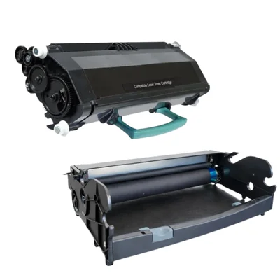 Kit Completo E260 Toner + Drum Para E460 X364 X466 30k