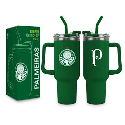 Caneca Térmica Up 1200ml Times - Palmeiras