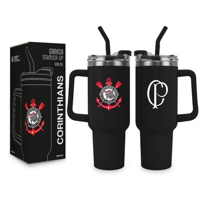 Caneca Térmica Up 1200ml Times - Corinthians