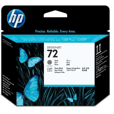 Cabeça De Impressão Hp 72 Cinza E Preto Fotográfico C9380a | Designjet T610 T770 T1300