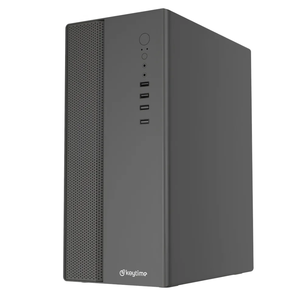 Gabinete Office Keytime Neo S/fan S/fonte  Micro-atx Preto - Kyt00046