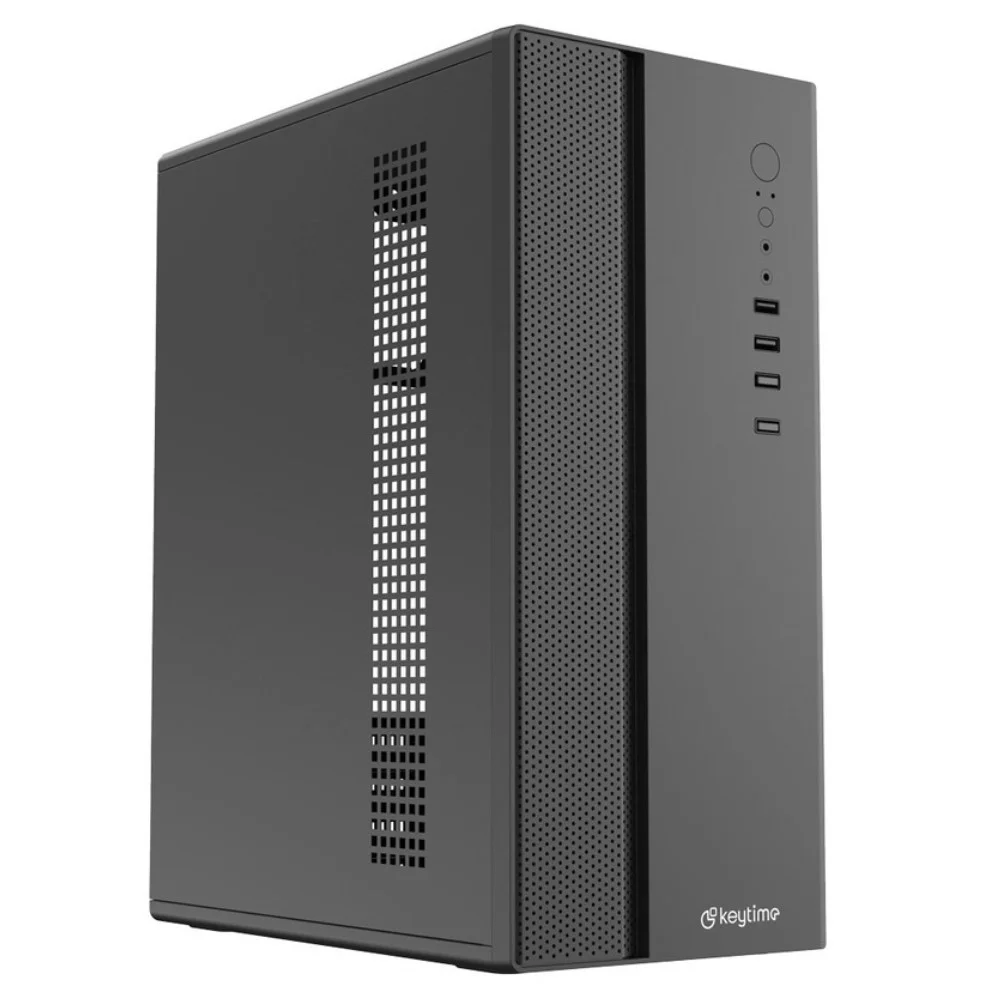 Imagem 2 de 5 do produto Gabinete Office Keytime Neo S/fan S/fonte  Micro-atx Preto - Kyt00046