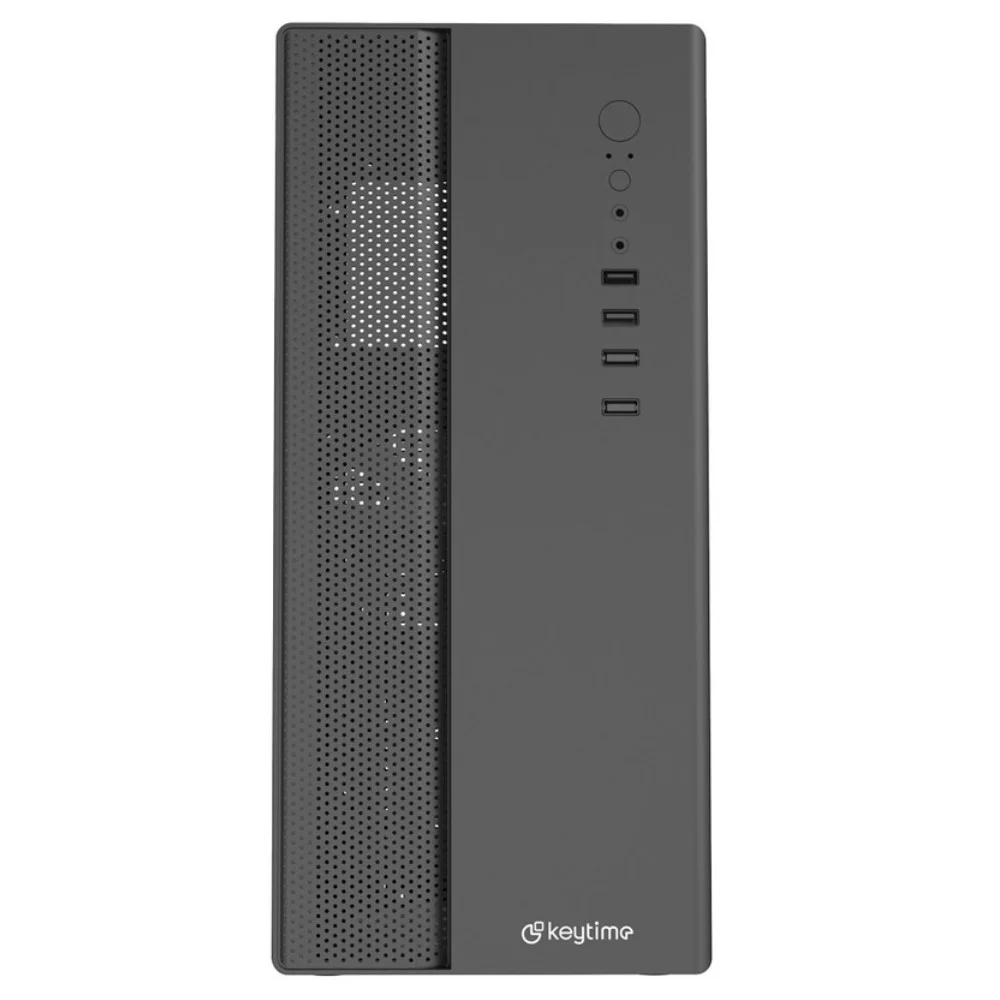 Imagem 3 de 5 do produto Gabinete Office Keytime Neo S/fan S/fonte  Micro-atx Preto - Kyt00046