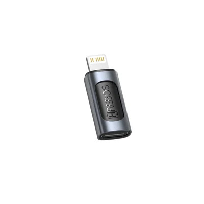 Hrebos Premium Adaptador Otg Kronlink Ad-701i Compativel Lightning Para Type-c | Liga De Zinco | Transferência 480mbps