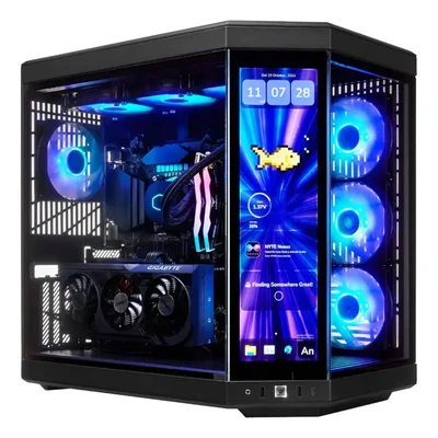 Workstation RTX 5080 Ryzen 9 9950x3d 32gb Ddr5 Hyte Y70 Touch WINDOWS 11 Pro Ia
