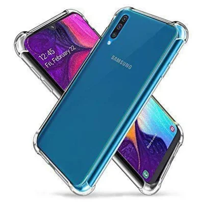 Capa Anti Shock Para Samsung Galaxy A50 + Película Flexível 9d Ceramica